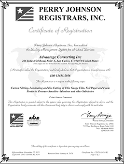 a certificate of registration from perry johnson registers inc.