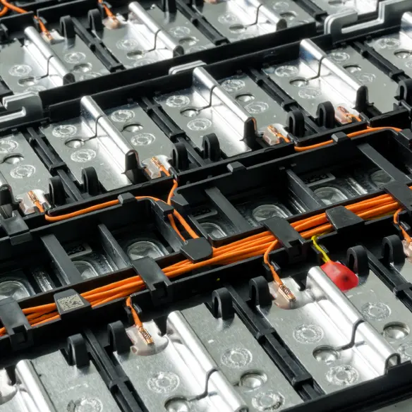 a bunch of batteries are stacked on top of each other